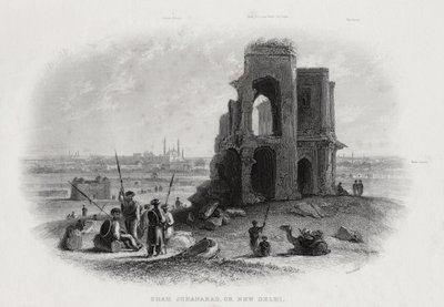 Shah Jehanabad or New Delhi, India by John Brandard